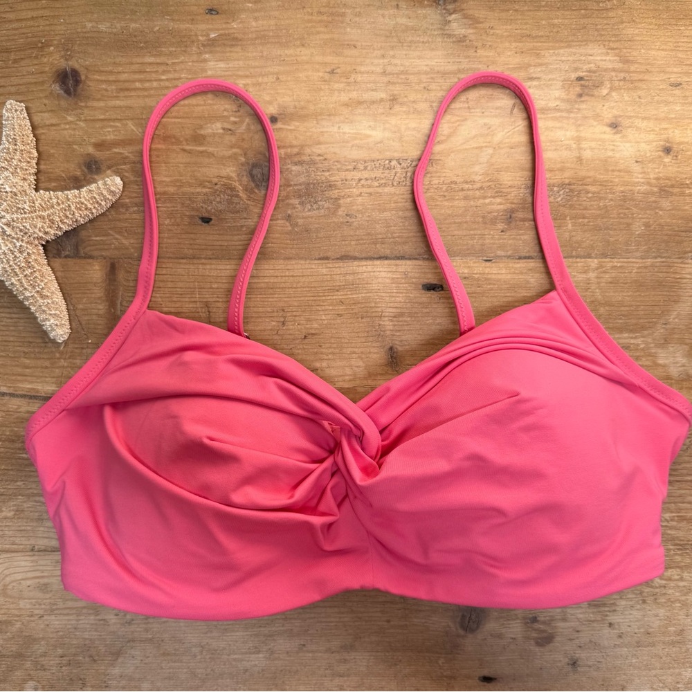 Athleta Pink Bikini Top